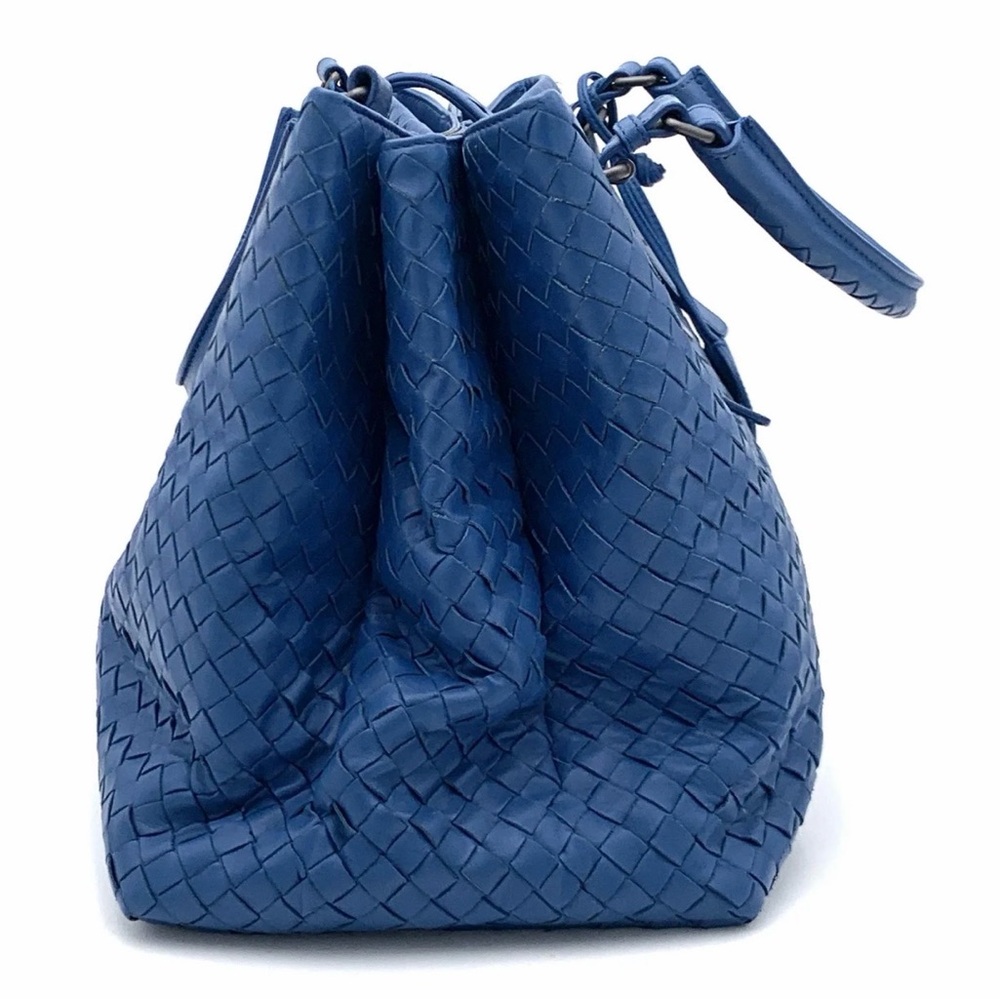 Bottega Veneta Blue Intrecciato Tote medium - Picture 3 of 9